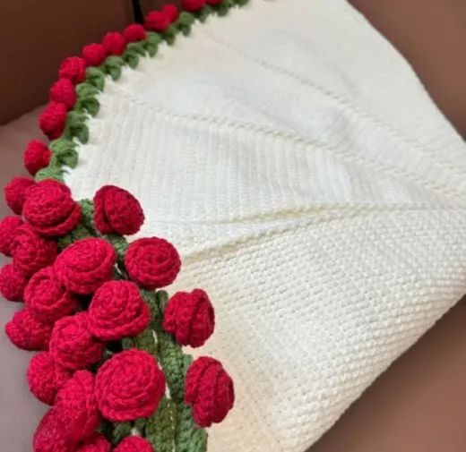 🌹 Imperial Rose Rug – Enchanted Bouquet Collection 🌹
