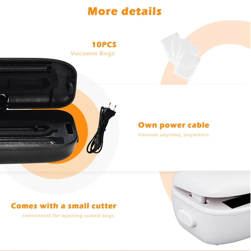 AirLock Vacuum Sealer – Keeps Food Fresh 10 Times Longer