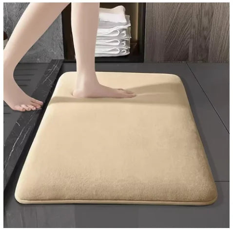 Super absorbent floor mat, super absorbent bath mat, super anti slip coral velvet bathroom floor mat, door mat