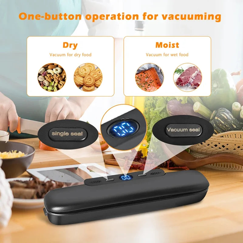 AirLock Vacuum Sealer – Keeps Food Fresh 10 Times Longer