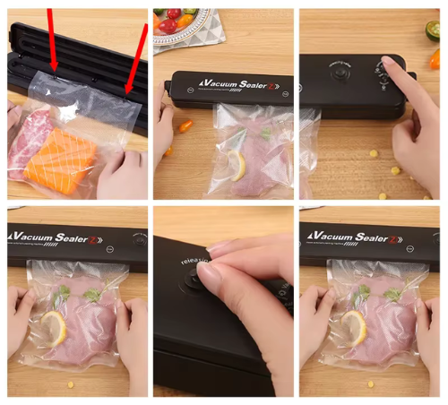 Vack Sealer Vacuum Sealer - [+ 10 Bags]