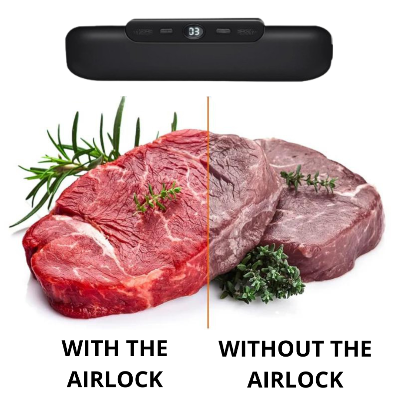 AirLock Vacuum Sealer – Keeps Food Fresh 10 Times Longer
