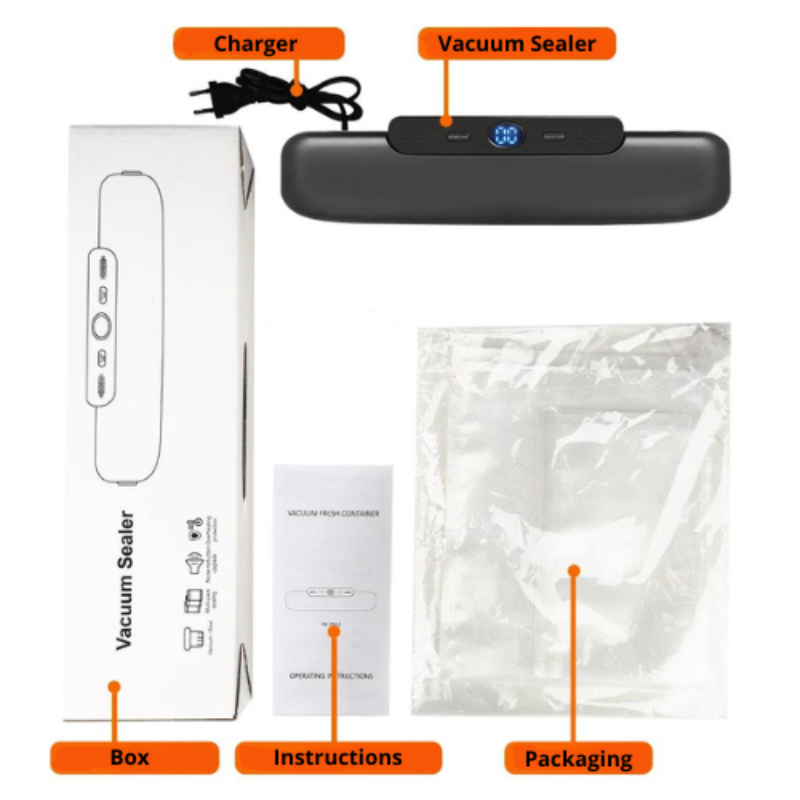 AirLock Vacuum Sealer – Keeps Food Fresh 10 Times Longer